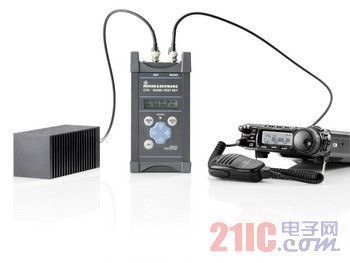 R&S便携无线测试仪CTH系列可应对调频无线电台的测试挑战 - 21IC中国电子网