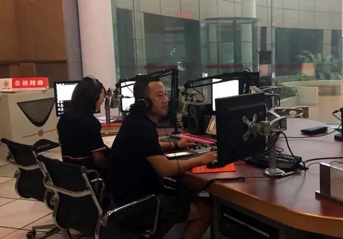 仓颉庙景区走进陕西广播电视台直播间,向大众推荐白水!